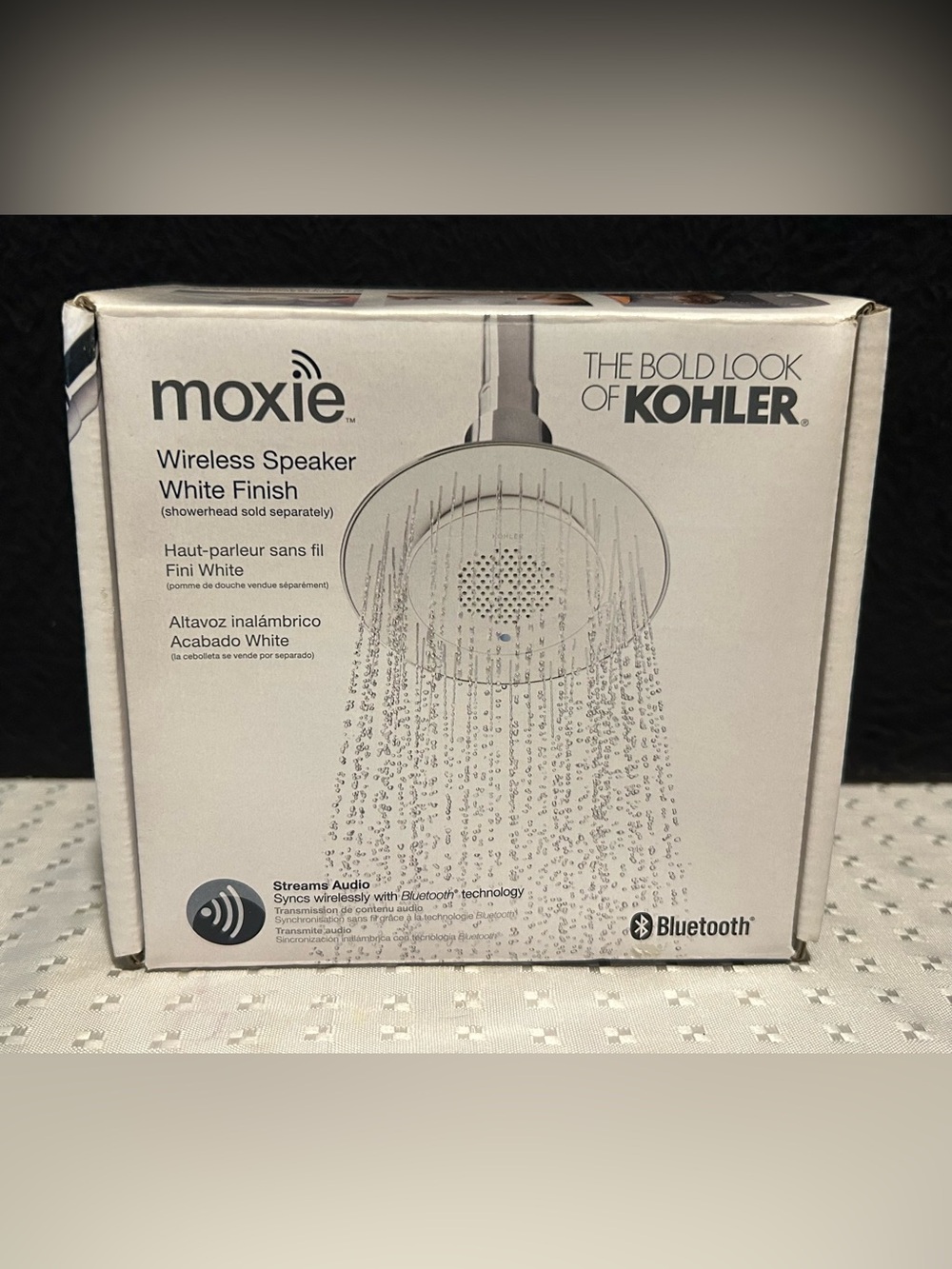 KOHLER MOXIE 2.5 GPM Bluetooth Wireless Speaker Only 9246-fbg No Shower Head